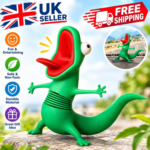Roadside lizard buddy car - lizard,
