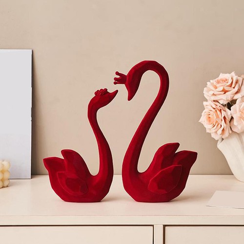 Pieces swan statues desktop - swan,