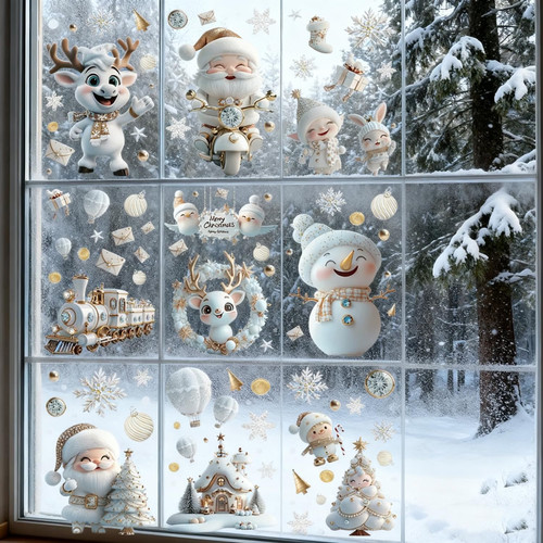 Sheets christmas window - sheets,