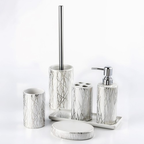White set 6 bathroom - white,