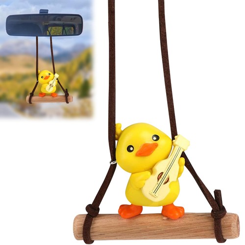Swinging duck car hanging - car,