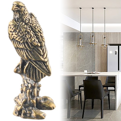 Copper bird ornament desk - ornament,