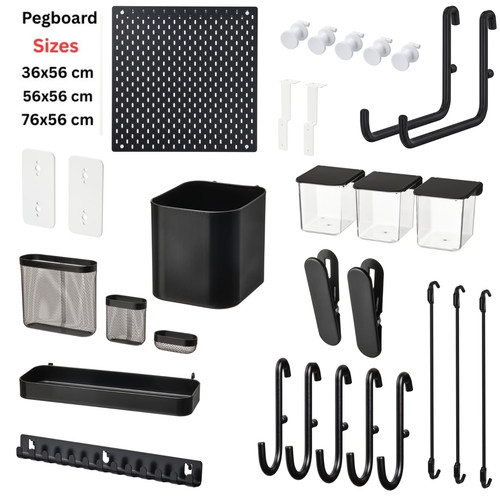 Ikea skadis pegboards - ikea,
