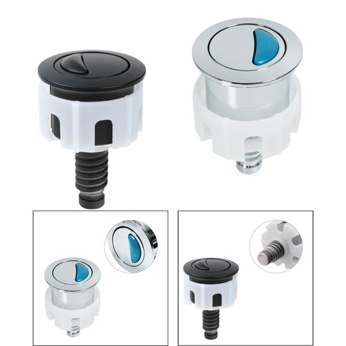 Full half push button toilet - full,