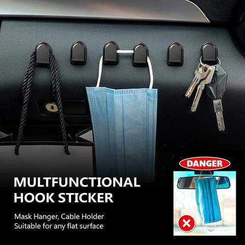 4pc black universal car - black,