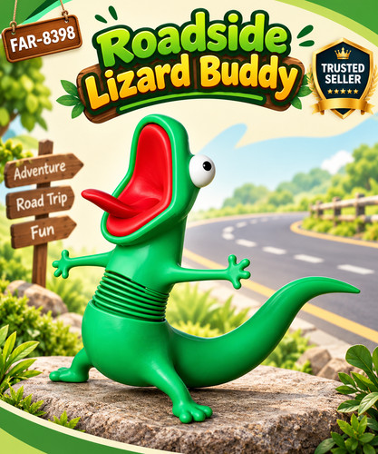 Roadside lizard buddy car - buddy,