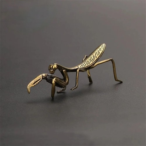 Vintage insect mantis ornament - vintage,