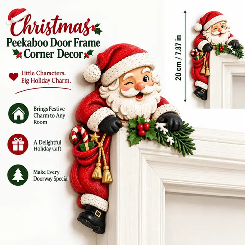 Christmas door corner - christmas,