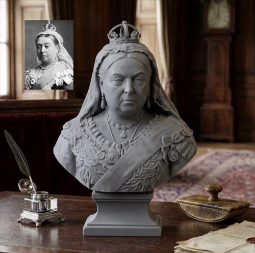 Queen victoria bust statue - victoria,