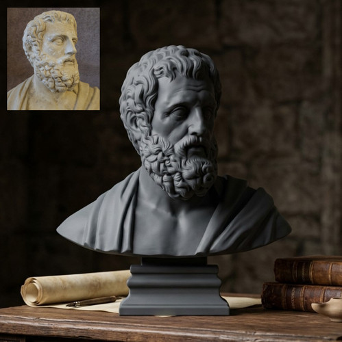 Epictetus bust statue - bust,
