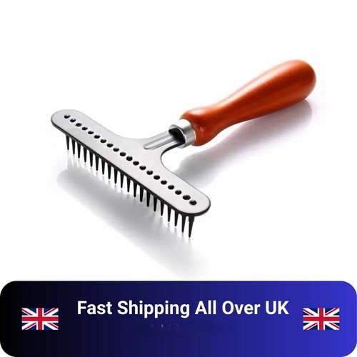 Wood carpet groomer - carpet,